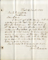 Letter from John Edwards regarding a trip to California, November 30, 1888.Letter from John...
