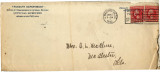 Envelopes to Mrs. C.L. McClure, McAlester, Ok. Photos of a house and cattle