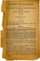 Miscellaneous statements concerning Choctaw and Chickasaw Indians, 1889-1892. Lucy E. Dowdy v....