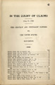 In the Court of Claims.  Documents in 'The Choctaw and Chickasaw Nations v. The United States.'...