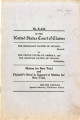 Motion for new trial in 'The Chickasaw Nation of Indians v. The United States of America, and The...