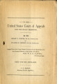 In the US Court of Appeals for the Indian Territory, No 389, Henry L. Dawes, Appellants, vs, Eugene R. Benson,...