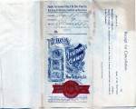 Personal records and correspondence:  1910.  Miscellaneous bank and merchants accounts for Green...