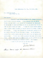 General correspondence and records: July 12, 1901.  Letter to Green McCurtain from D. C. McCurtain...