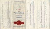 General correspondence and records: 1912.  The Georgia Home Insurance Company certificate to...