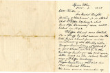 General correspondence and records:  1939.  Miscellaneous correspondence, to Alice McCurtain Scott