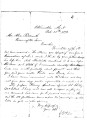 Letter from I. G. Vore to Alex Redmouth re:  Redmouth's claim for a reservation of land, October...