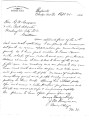 Letter from J. M. Perryman, Principal Chief, to G. W. Grayson and the other Creek delegates in...