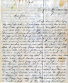 From Melvina Pitchlynn Folsom (Lukfata, C.N.).  To Peter P. Pitchlynn.  Dated Jan. 10, 1859.  Re:...