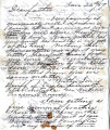 From Lycurgus P. Pitchlynn.  To Peter P. Pitchlynn.  Dated Jan. 24, 1859.  Re:  county offices...