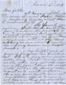 From Lycurgus P. Pitchlynn.  To Peter P. Pitchlynn.  Dated June 2, 1858.  Re:  submitting of the...