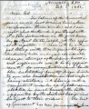 From Joseph Dukes (Norwalk, C.N.).  To Peter P. Pitchlynn.  Dated Feb. 3, 1860.  Re:  the...