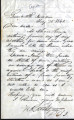 From Hiram R. Pitchlynn (Greencastle, Indiana).  To Peter P. Pitchlynn.  Dated Feb. 7, 1860.  Re: ...