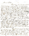 From Peter P. Pitchlynn.  To John.  Dated 1861.  Re:  the capture of female prisoners--treatment...