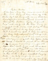From Mary (Pitchlynn) Garland.  To Peter P. Pitchlynn.  Dated April 27, 1880.  Re: health of the...