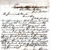 From Peter P. Pitchlynn (Executive Office, Choctaw Nation).  To Jeremiah Ward.  Dated June 18,...