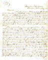 From Peter P. Pitchlynn (Executive Office, Choctaw Nation).  To Cyrus Bussey.  Dated July 1865. ...