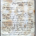 From Uncle Mooshulatubbee (Georgetown, Kentucky).  To Peter P. Pitchlynn.  Dated Oct. 10, 1824. ...