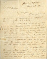 From J.S. McDonald (Jackson, Mississippi).  To  Col. Peter P. Pitchlynn.  Dated March 18, 1831. ...