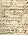From John Pitchlynn.  To Peter P. Pitchlynn.  Dated Sept.  13, 1834.  Re: illness in family,...