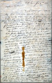 From Rhoda Pitchlynn.  To Peter P. Pitchlynn.  Dated Jan. 5, 1842.  Re:  health of children and...