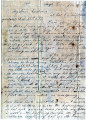 From Rhoda Pitchlynn.  To Peter P. Pitchlynn.  Dated Jan. 15, 1842.  Re: missing him and wanting...