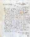 From David Wall (Mayhew, C.N.).  to Peter P. Pitchlynn.  Dated Sept. 23, 1843.  Re: report of two...