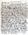 From Peter P. Pitchlynn.  To McKee Folsom.  Dated Aug. 15, 1844.  Re:  death of Aunt Elisja and...