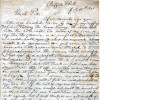 From Jacob Folsom (Buffalo Scull).  To Peter P. Pitchlynn.  Dated July 31, 1845.  Re: description...