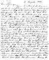 From Peter P. Pitchlynn.  To Lycurgus Pitchlynn.  Dated Aug. 17, 1849.  Re: sickness among family...