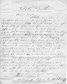 From Peter P. Pitchlynn, Jr.  To Peter P. Pitchlynn.  Dated April 18, 1854.  Re: fight in his...