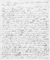 From Nathan Green (Lebanon Lennapu).  To David Lowry.  Dated Feb. 10, 1854.  Re: fights of...
