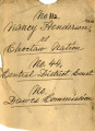 Henderson, Nancy, et al v. Choctaw Nation, 1903