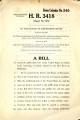 75th U.S. Congress, 1st Session. A Bill. Union Calendar No. 540. Report No. 1474. H.R. 3418.