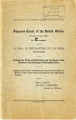 Supreme Court of the United States. Petition for Writs of Prohibition and Certiorari to the...