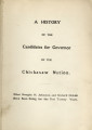 History of the Candidates for Governor. Chickasaw Nation. Johnston, Douglas H. and McLish, Richard.