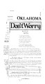 Don't Worry column by Walter Mills