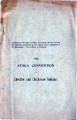 Booklet:  The Atoka Convention of Choctaw and Chickasaw Indians, South McAlester, Indian Territory...
