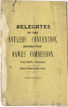 Booklet:  Delegates of the Antlers Convention, before the Dawes Commission, Fort Smith, Arkansas :...