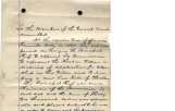 General correspondence and records: October 24, 1898.  Choctaw General Council meeting minutes...