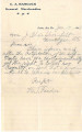 General correspondence and records: 1903 (January 14  31).  Hay royalties, Miscellaneous letters...