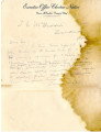 General correspondence and records: 1903 (March 1  12).  Miscellaneous letters regarding land...