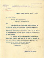 General correspondence and records: 1903 (August 1  15).  Miscellaneous letters regarding land...