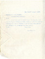 General correspondence and records: 1903 (August 16  31).  Miscellaneous letters regarding land...