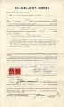 General correspondence and records:  1941.  Warranty deed from W.A. Ragle and Rosa, his wife to C....
