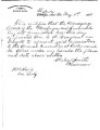 Letter from Wesley Smith to G. W. Grayson, appointing Grayson a delegate to the Muskogee and...