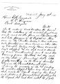 Letter from Samuel Checote, Principal Chief, to G. W. Grayson and L. C. Perryman, Creek delegates...