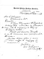 Letter from a U. S. Indian Service Agent to G. W. Grayson re:  whom to recognize as Principal...