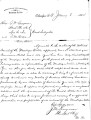 Letter from J. M. Perryman, Principal Chief, to the Creek delegates in Washington, DC, with...