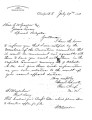 Letter from Samuel Checote, Principal Chief, to G. W. Grayson and James Larney, special Delegates,...